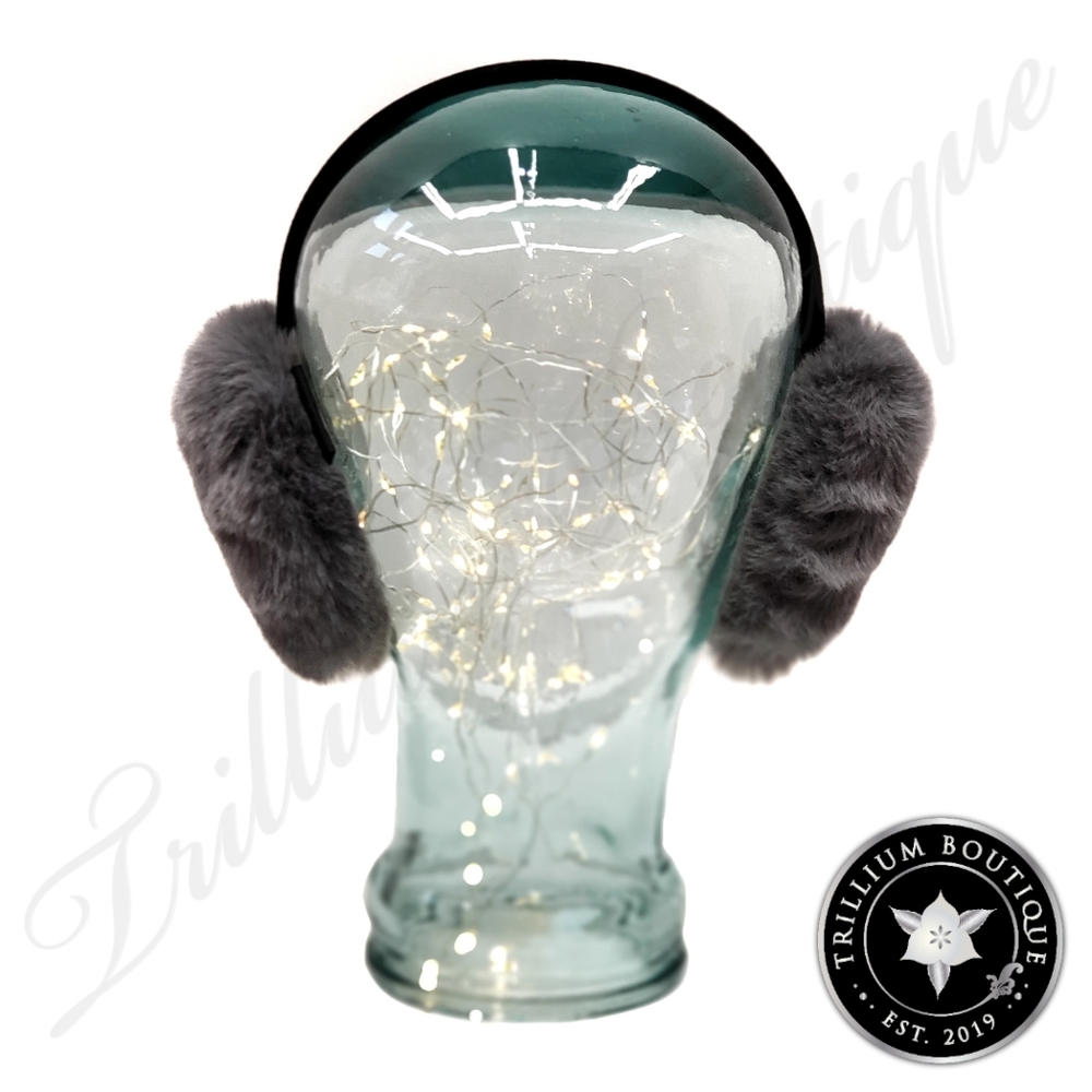 Surell Faux Fur Earmuffs with Velvet Band NWT! - Picture 7 of 7